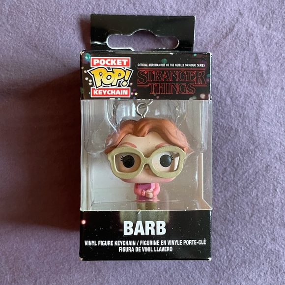 Stranger Things BARB VINYL FIGURE KEYCHAIN NIB